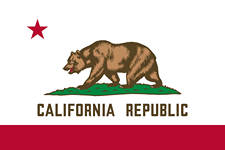 State flag for California